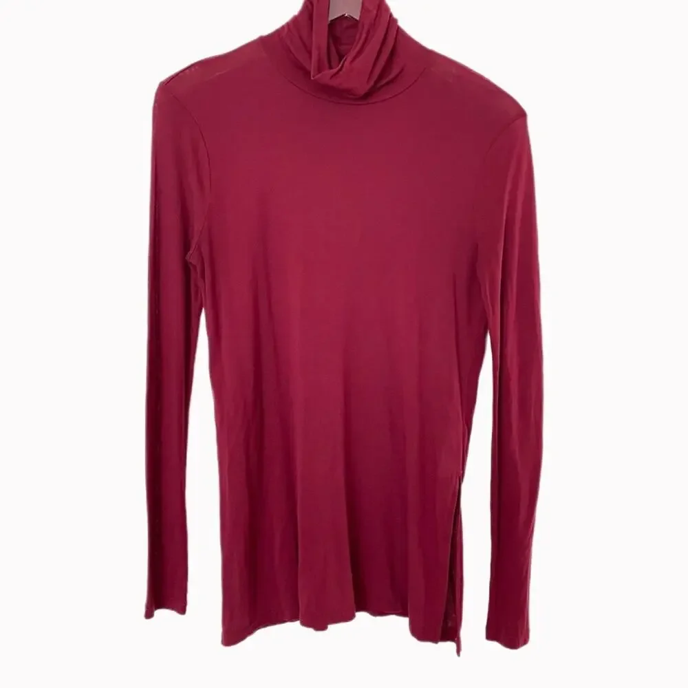 J. Crew Lightweight Turtle Neck Tunic Top Sz XS